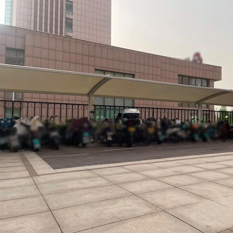 河津市膜结构电动车棚