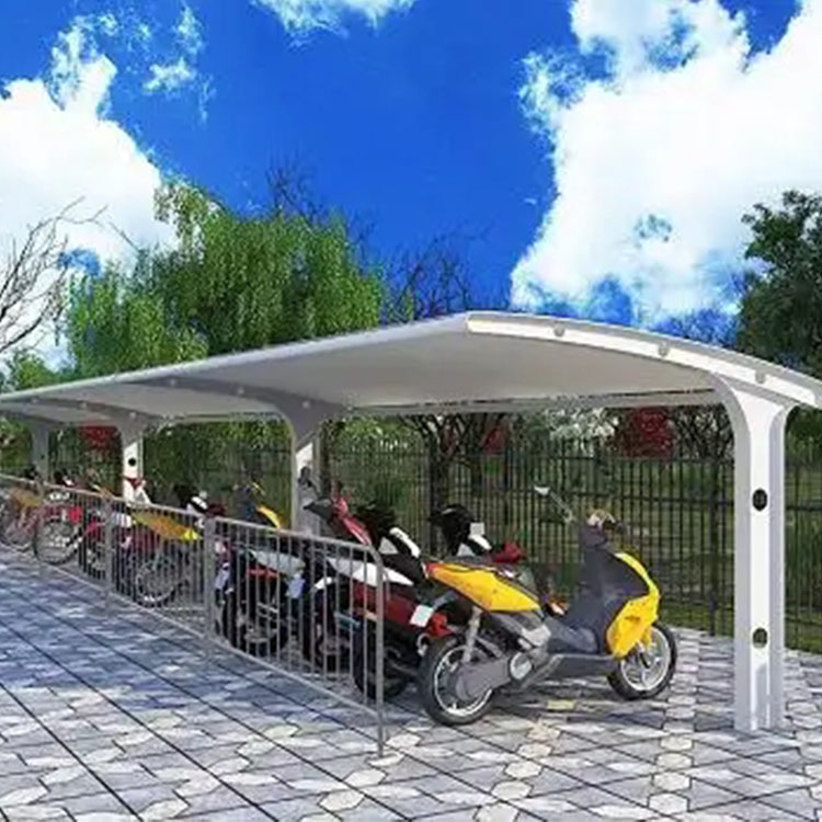 河津市膜结构电动车棚